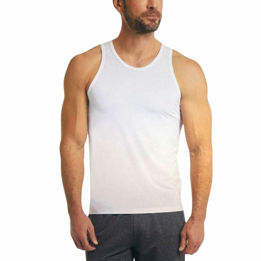 NEW 32 Degrees Comfort Mesh Tank Top, 3 Pack, Small White