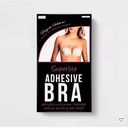 Fashion Forms Women's Superlite Adhesive Strapless Backless Bra - C Cup