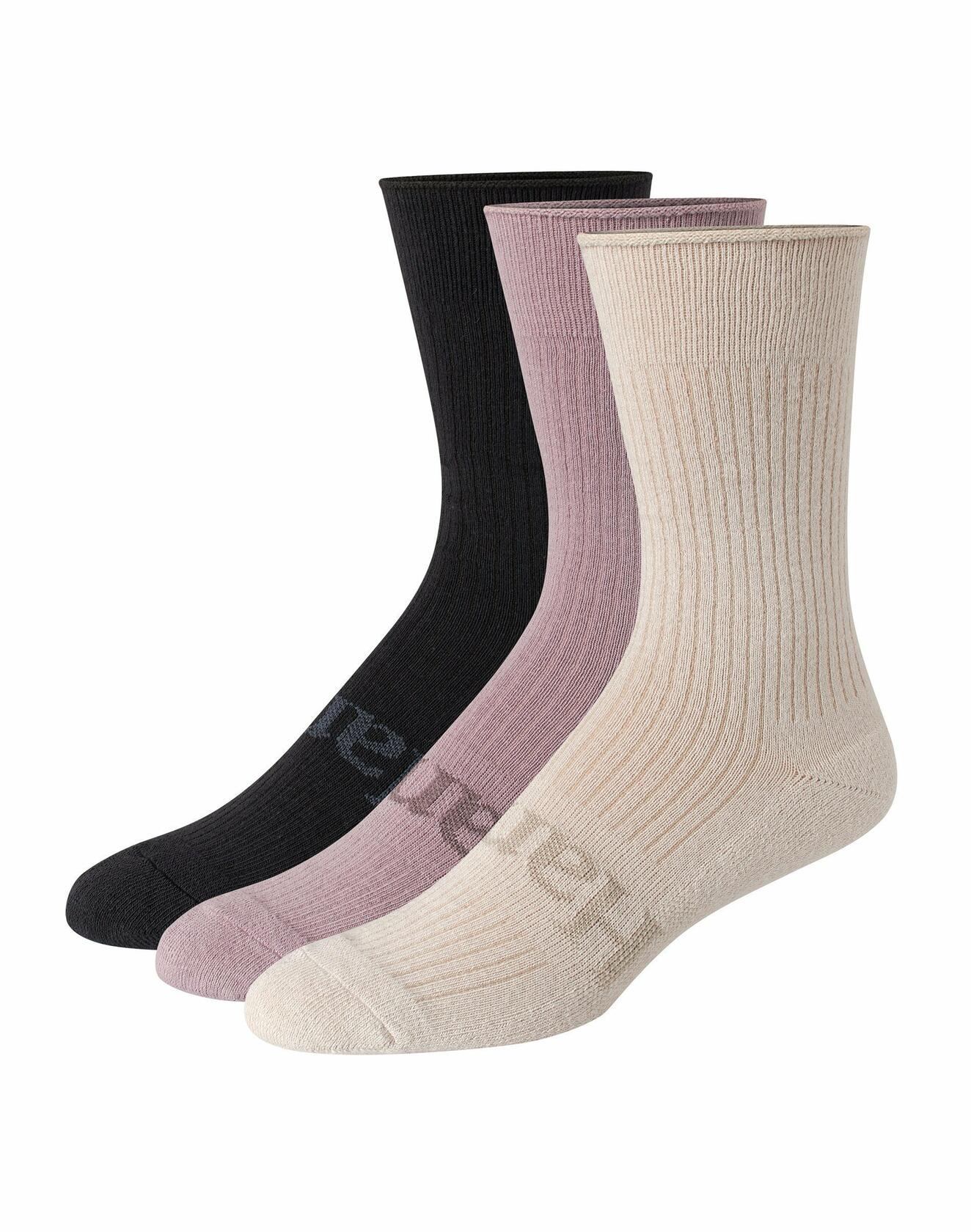 Hanes Originals Mens SuperSoft Crew Socks  3-Pack  Sizes 6-12
