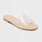 Women's Bonnie Jelly Slide Sandals - Shade & Shore Clear 10