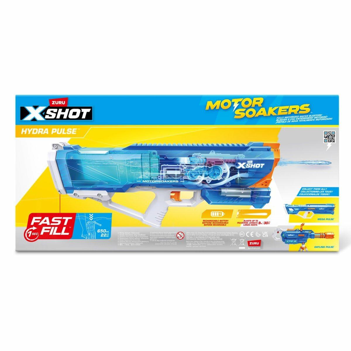 ZURU XSHOT Fast Fill Motor Soakers - Hydra Pulse
