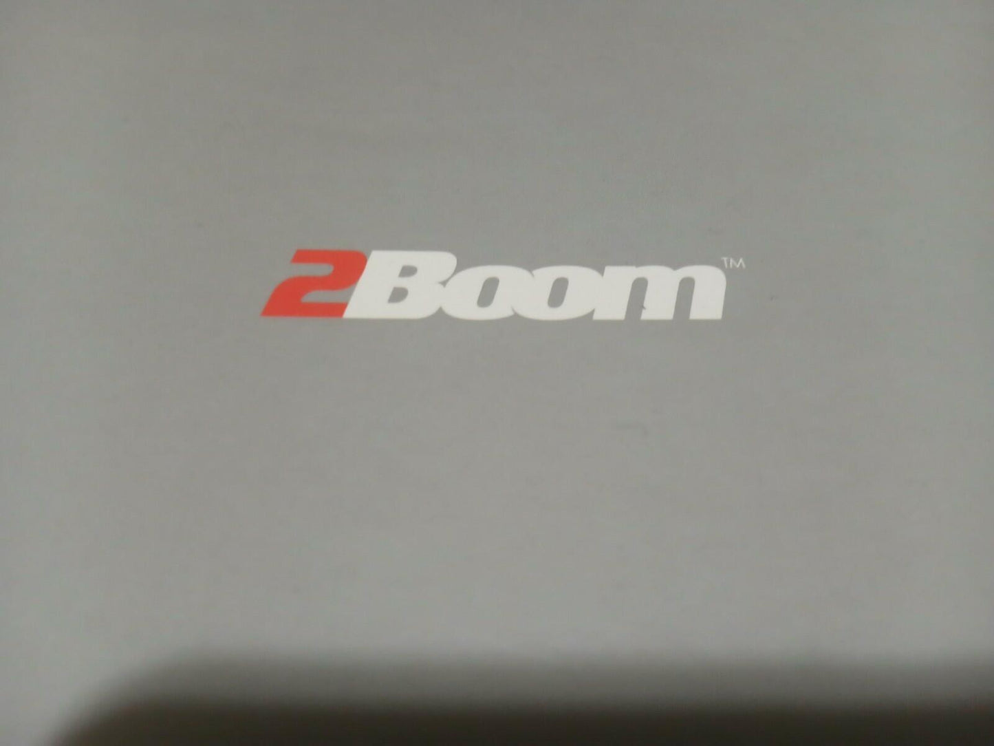 2Boom Pulse Wave Portable Wireless Speaker Grey Brand New!