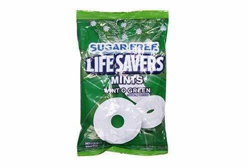 Lifesavers Sugar Free Wint O Green Mints Hard Candy 2.75 oz