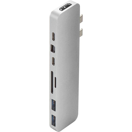 Sanho HyperDrive PRO 8-in-2 Hub for USB-C MacBook Pro - Silver