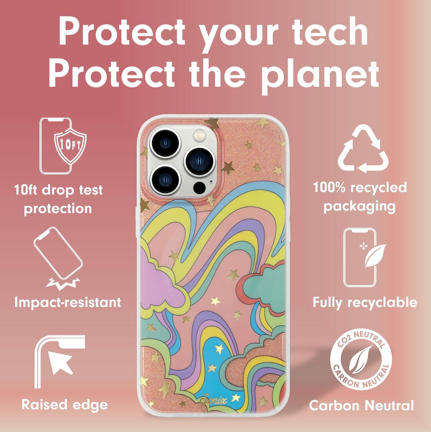 Sonix Phone Case for iPhone 13 Pro Max / 12 Pro Max | Compatible with MagSafe