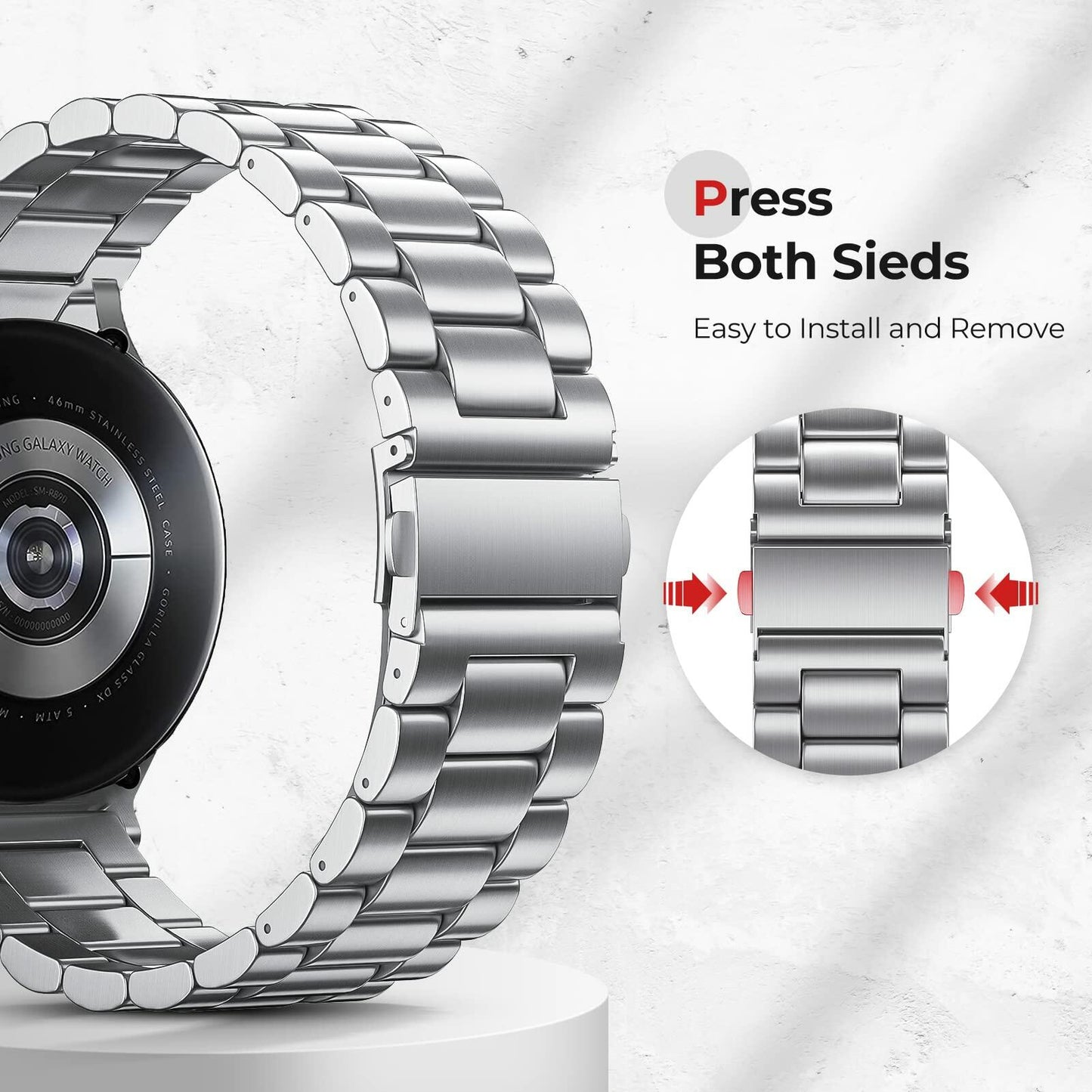 ORIbox  46mm Bands, Samsung Watch 3 Bands 45mm, Gear S3