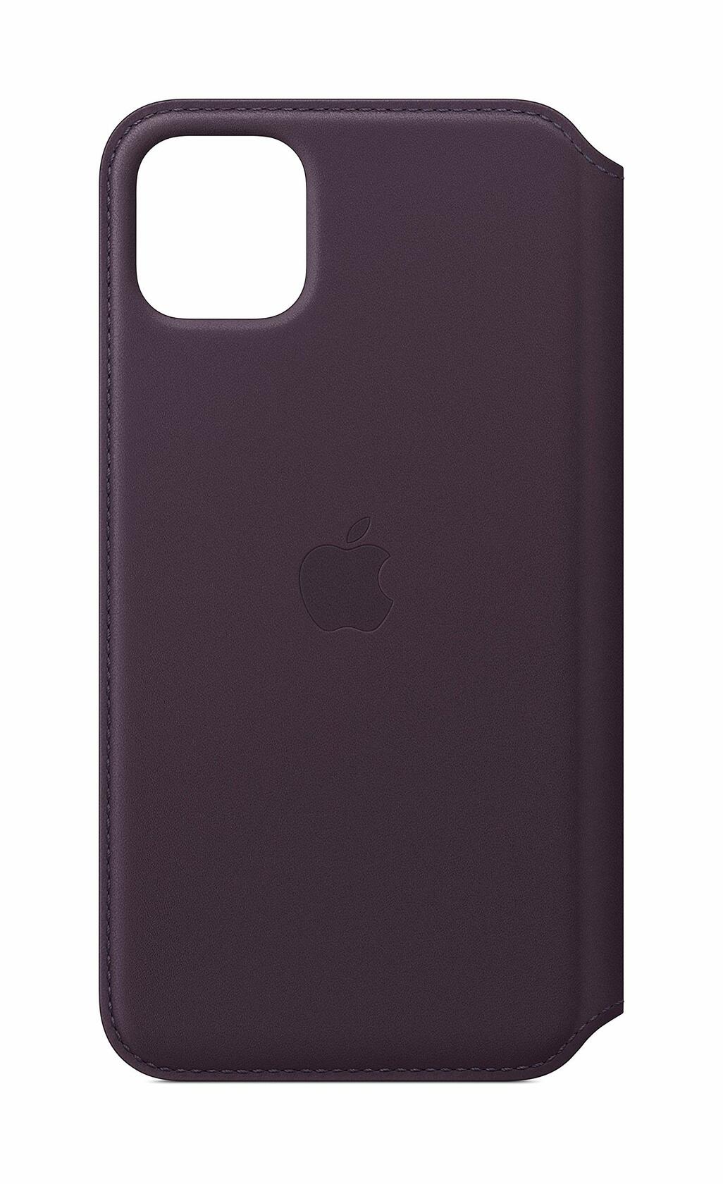 Apple Leather Folio (for iPhone 11 Pro Max) - Aubergine