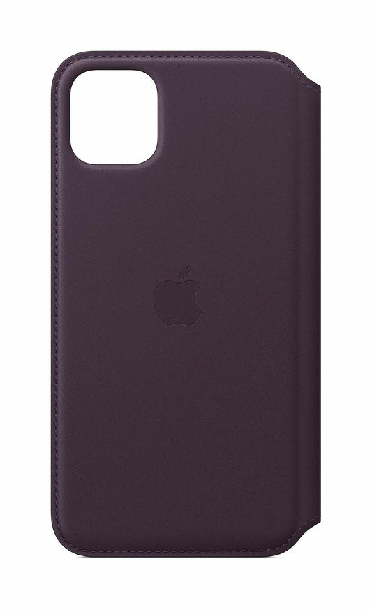 Apple Leather Folio (for iPhone 11 Pro Max) - Aubergine