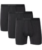 32 DEGREES COOL Men's Boxer Brief, Comfort Mesh, 3-Pack, Black, Large, Quick Dry