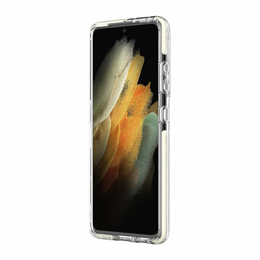 Kate Spade Defensive Hardshell Case Compatible with Samsung Galaxy S21 Ultra 5G - HollyHock