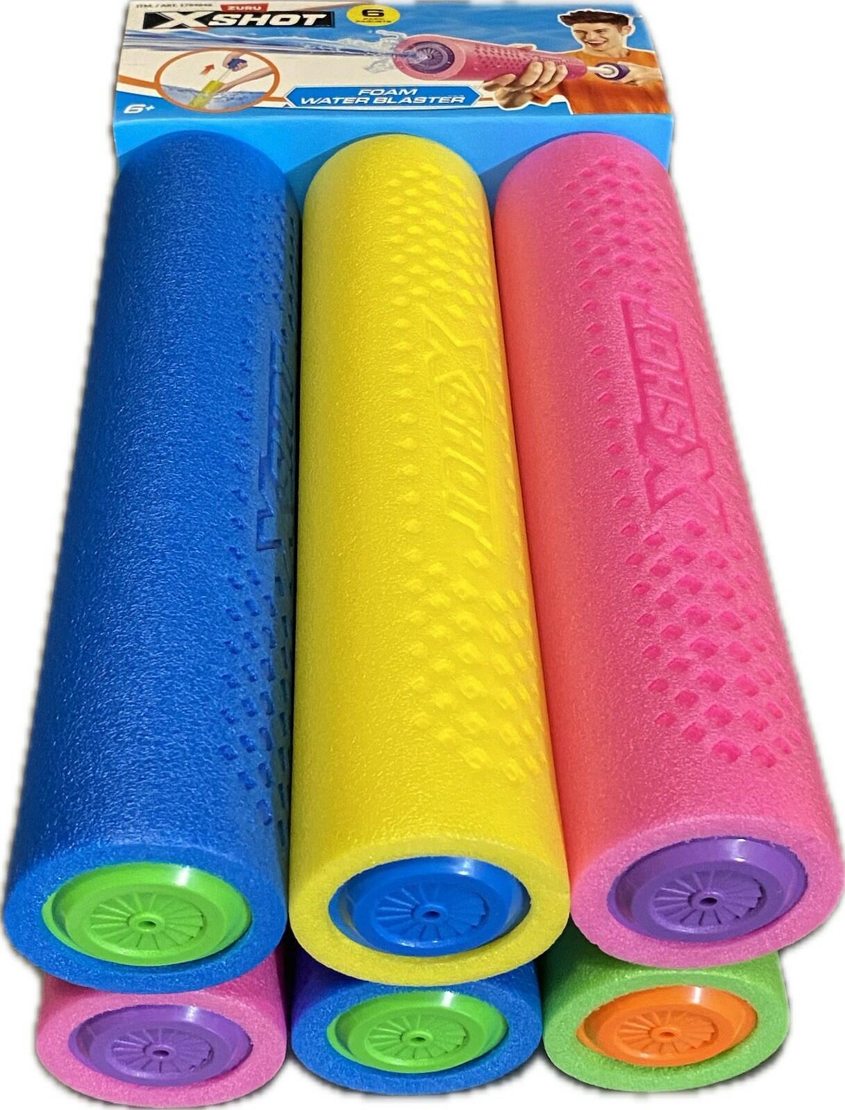 Zuru X Shot Foam Water Blasters - 6 Pack