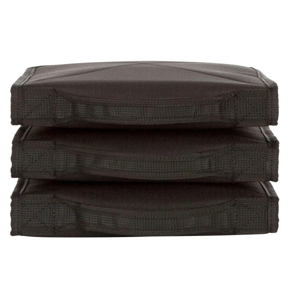 SOG 3 Pistol Range Backpack, 11.7”Wx8.6”Lx18.1”H Black (3) Pistol cases 1819466