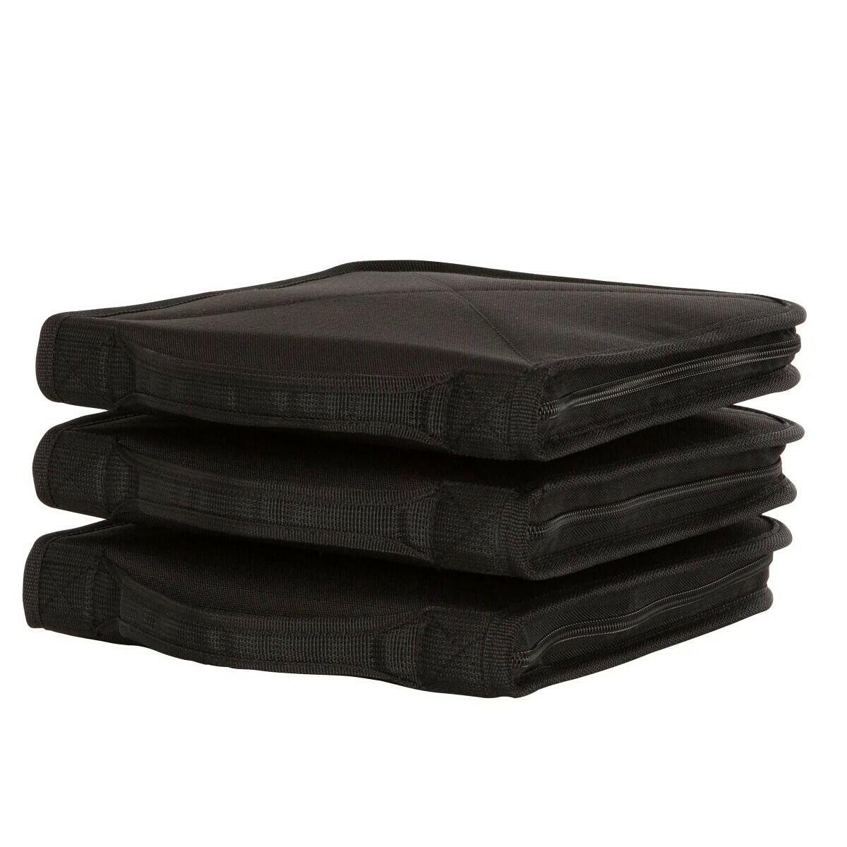 SOG 3 Pistol Range Backpack, 11.7”Wx8.6”Lx18.1”H Black (3) Pistol cases 1819466