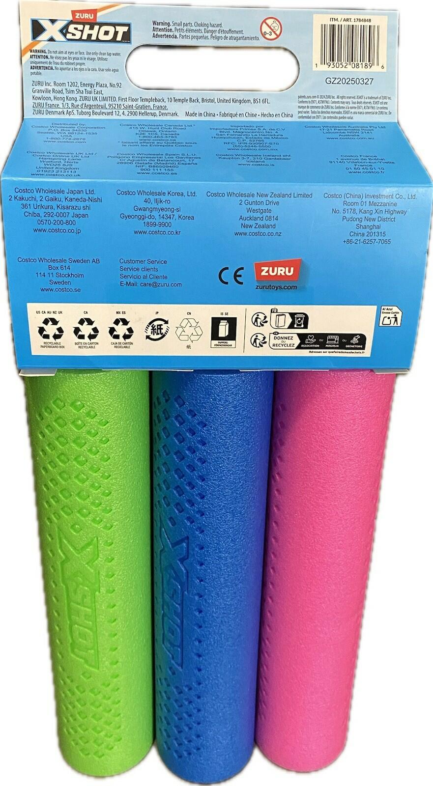 Zuru X Shot Foam Water Blasters - 6 Pack