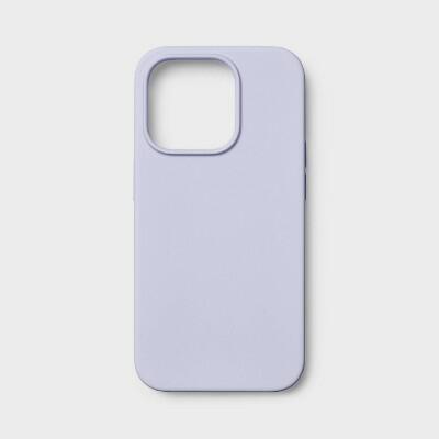 Apple iPhone 15 Pro Silicone Case with MagSafe - Heyday Soft Purple: Solid Silicone Cover
