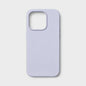 Apple iPhone 15 Pro Silicone Case with MagSafe - Heyday Soft Purple: Solid Silicone Cover
