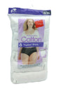 Pack Of 6 Hanes Women’s Size 10/3XL Briefs Breathable White Cotton Underwear