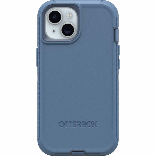 OtterBox IPhone 15 Defender Series Case-BABY BLUE JEANS, Screenless, Holster