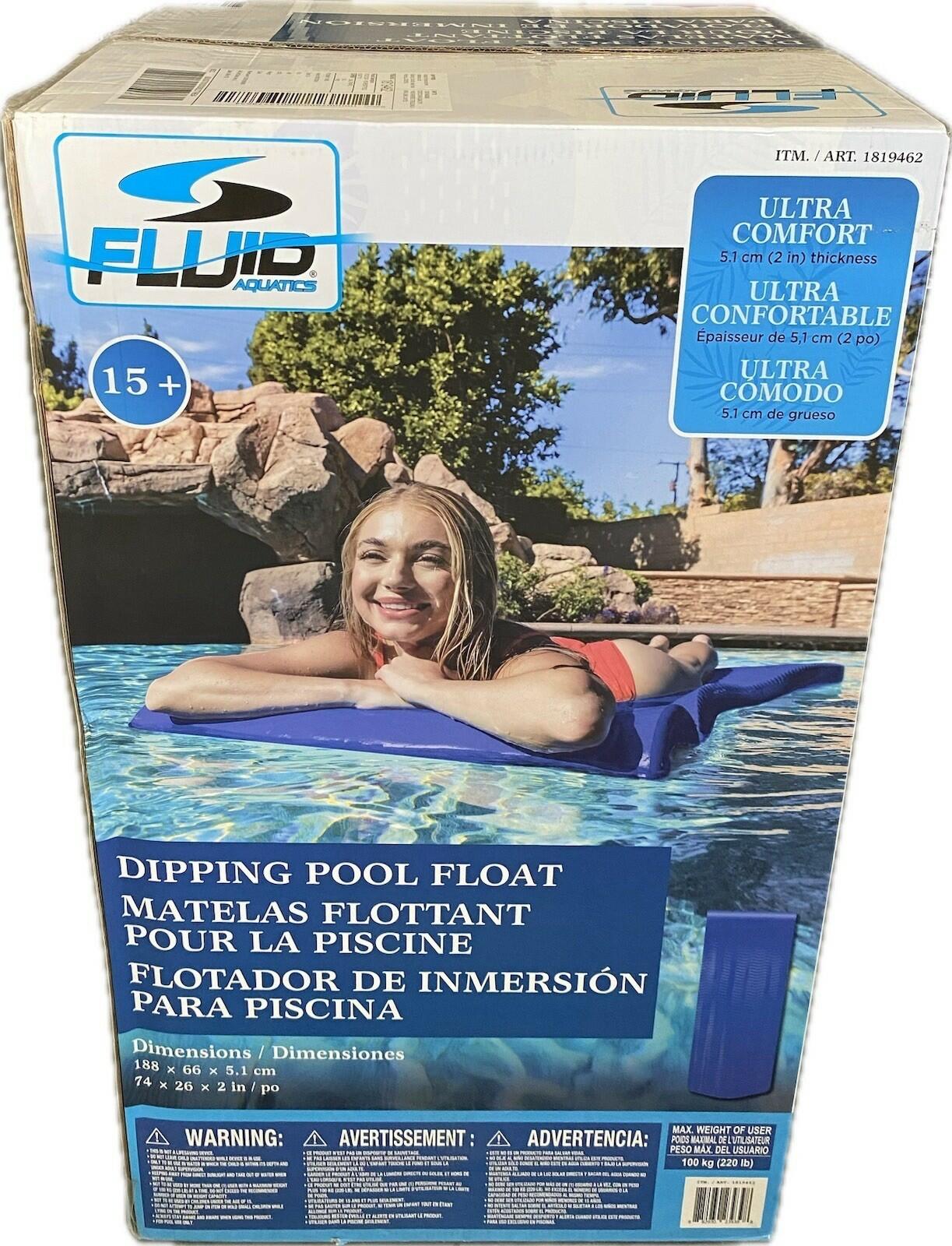 NEW Fluid Aquatics Dipping Pool Float Mat