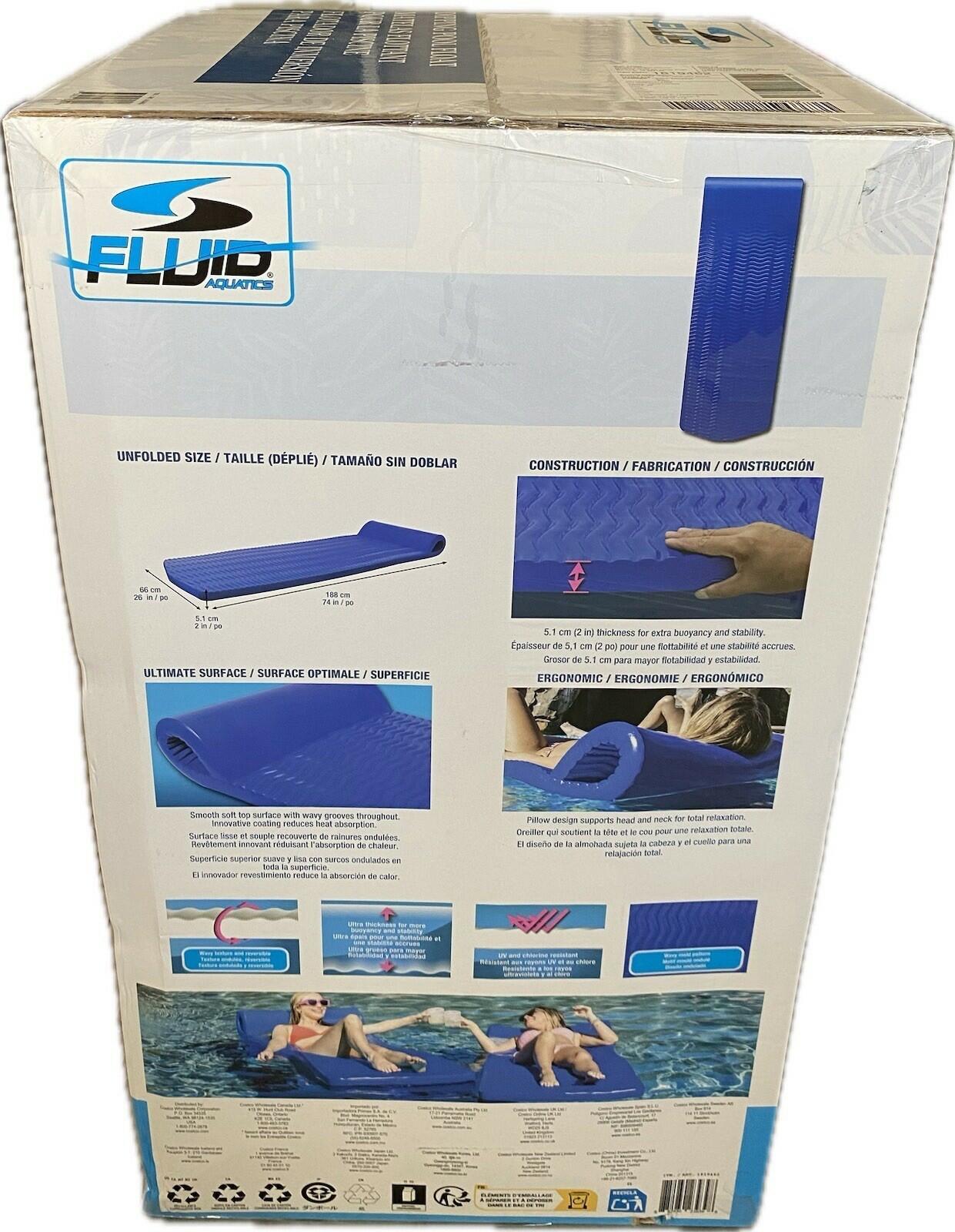 NEW Fluid Aquatics Dipping Pool Float Mat