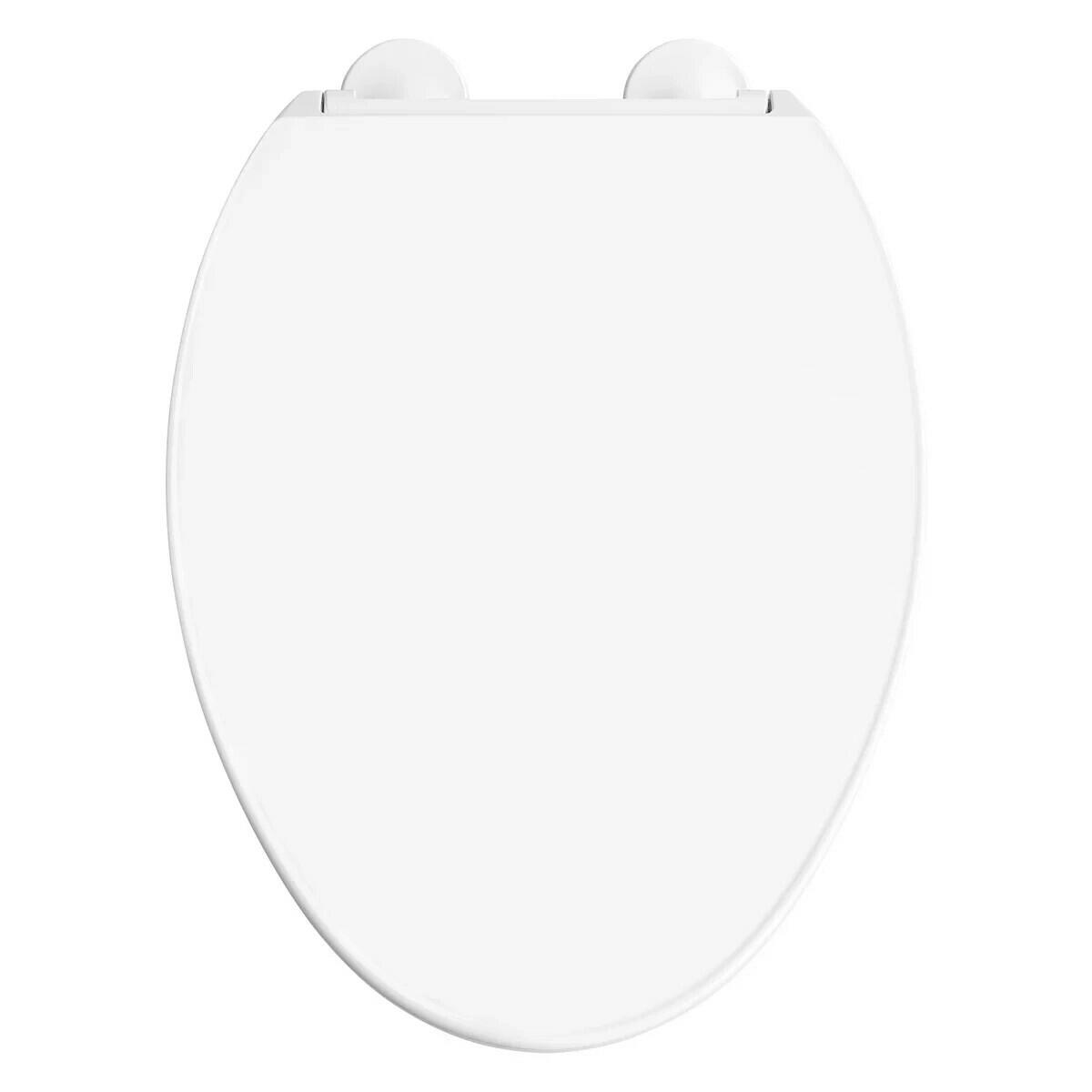 New Kohler Border Elevated Quiet-close Toilet Seat White 2 1/2" Tall Round