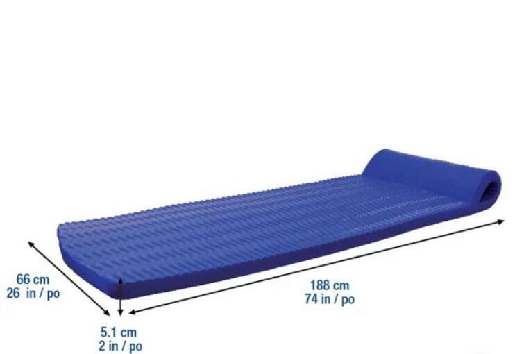 NEW Fluid Aquatics Dipping Pool Float Mat