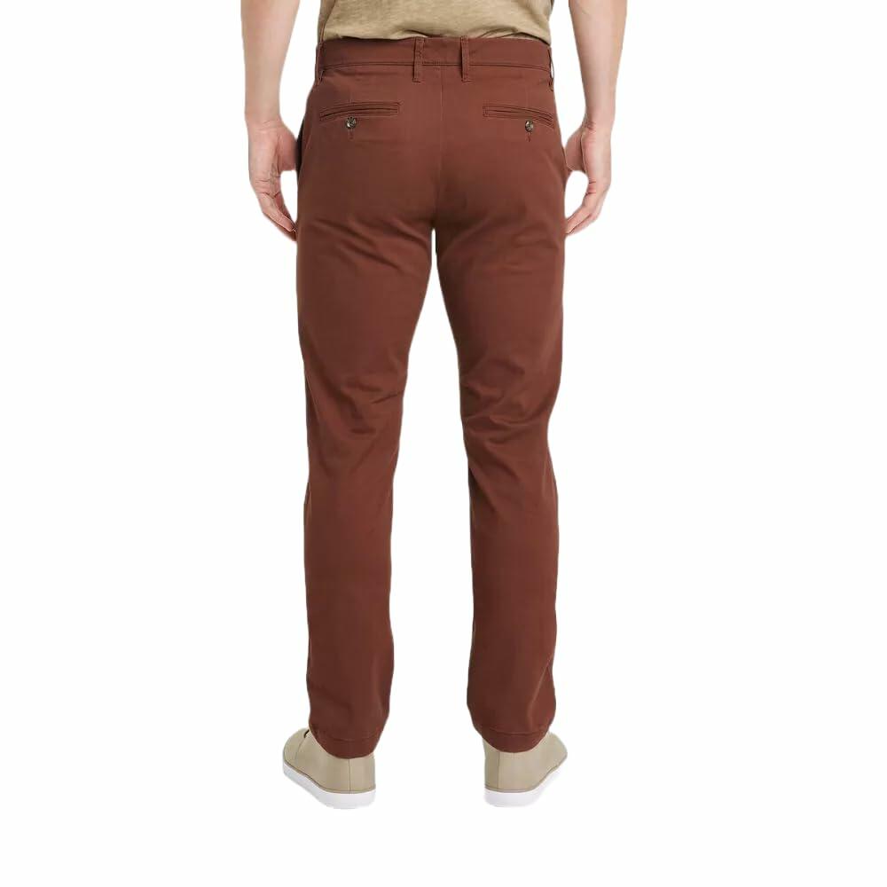 Goodfellow & Co Men's Every Wear Slim Fit Chino Pants - 28, 30, Burgundy