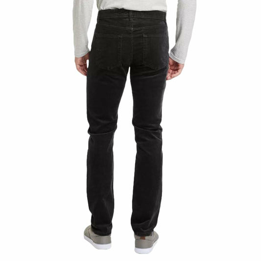 Goodfellow & Co Men's Slim Straight Corduroy 5-Pocket Pants - 32, 30, Black