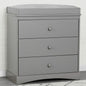 Delta-Skylar 3 Drawer Dresser with Changing Top