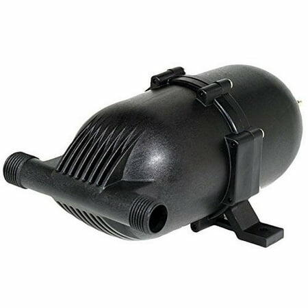 Shurflo 182-200 Pre-Pressurized Accumulator Tank Black