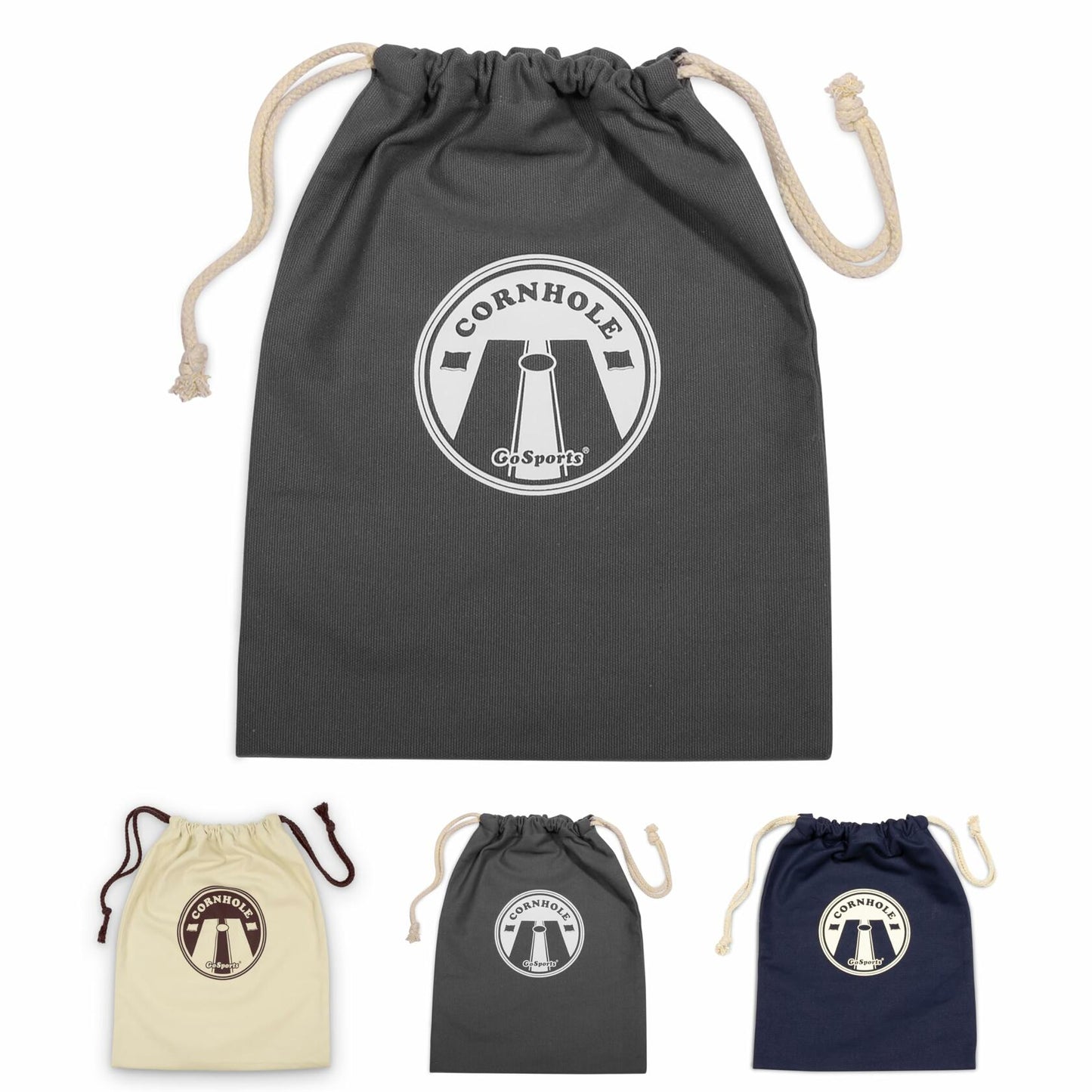 GoSports Cornhole Bean Bag Tote Carry Case - Fits 8 Bean Bags - Green