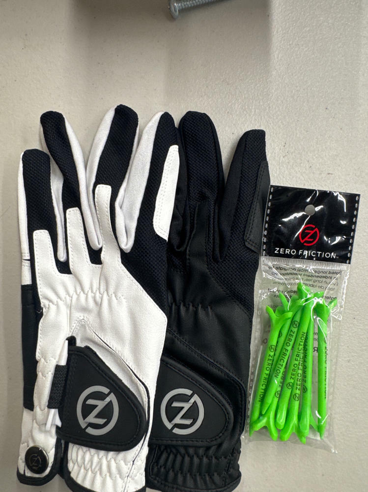 Zero Friction Men's Golf Glove, Left Hand, One Size-2 Gloves