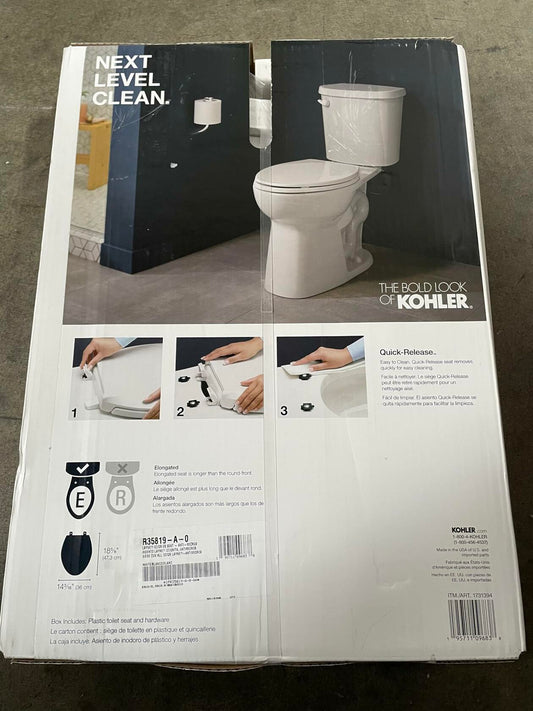 Kohler Layne quiet close elongated toilet seat