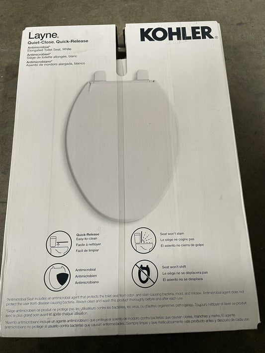 Kohler Layne quiet close elongated toilet seat
