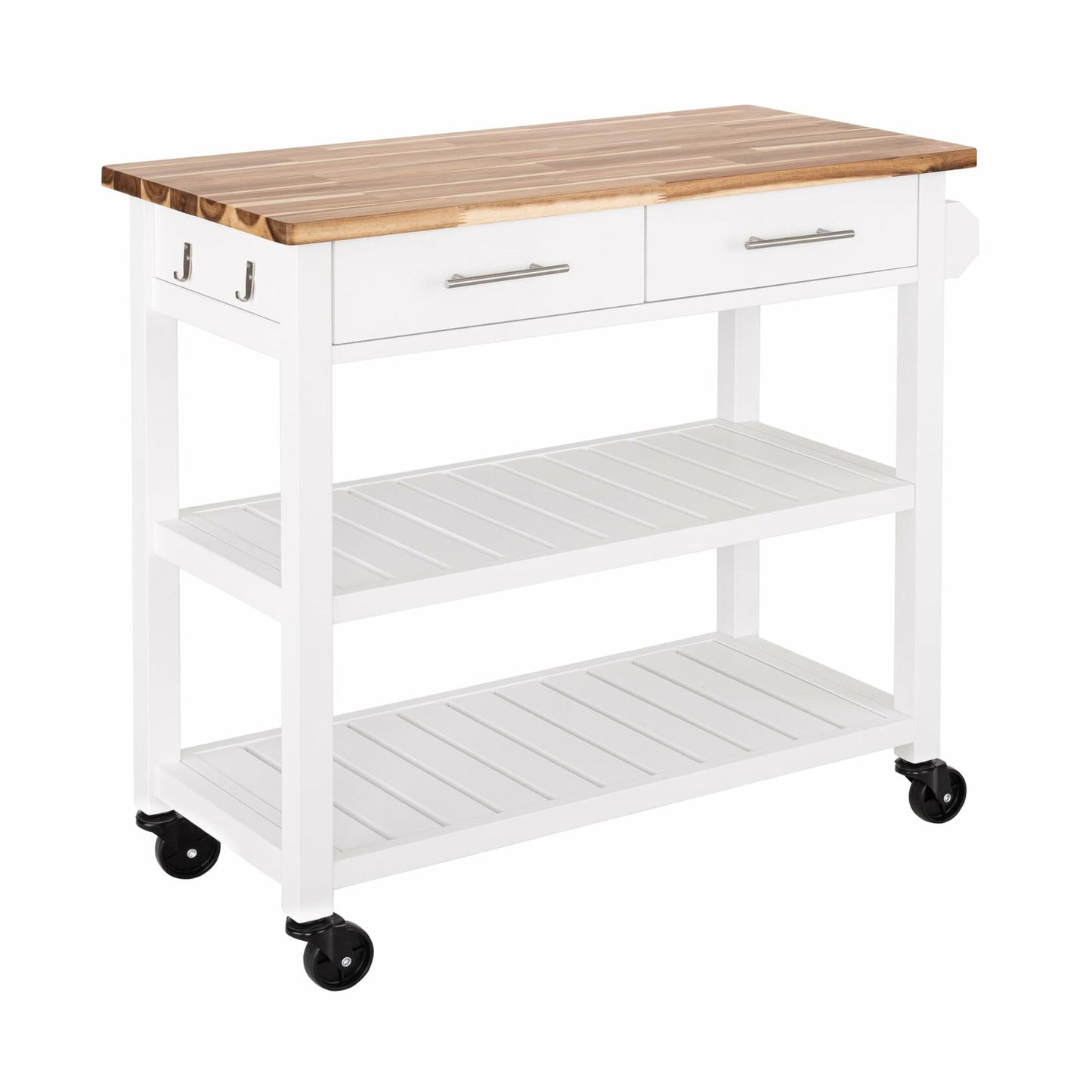 Seville Classics Commercial Work Table Island Utility Cart