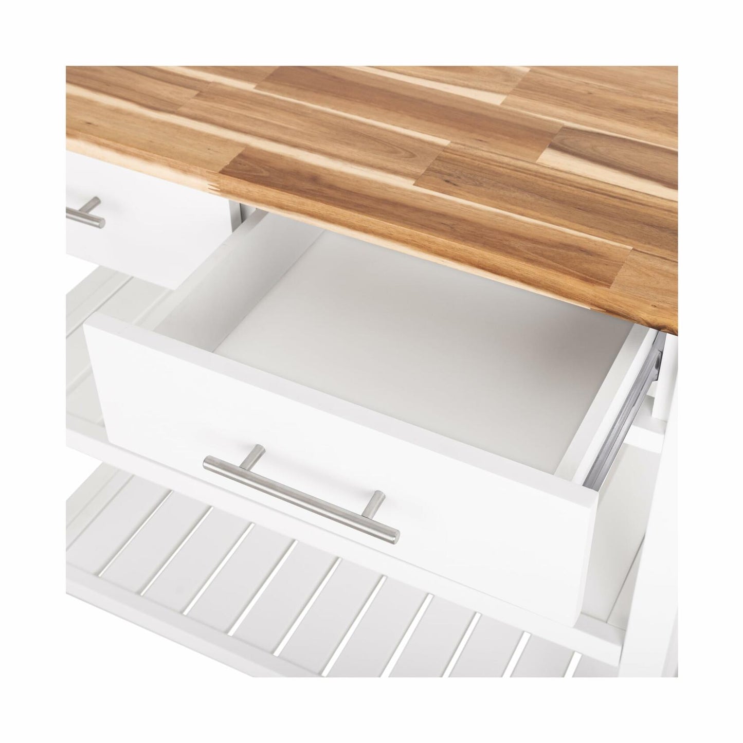 Seville Classics Commercial Work Table Island Utility Cart