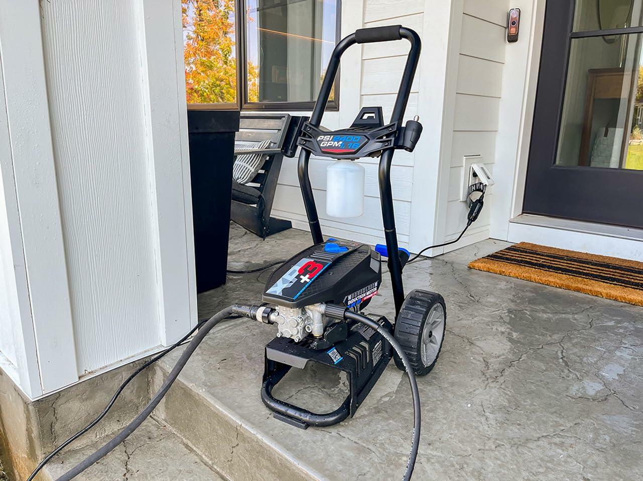AR Blue Clean XP3-2400 Electric Pressure Washer, Blue, 2400 PSI,