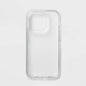 Apple iPhone 15 Pro Case - heyday™ Clear: Wireless Charging Compatible, Polycarbonate