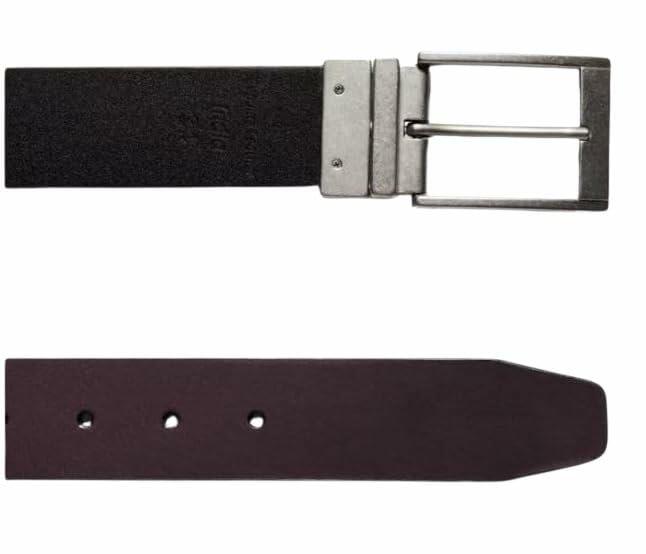 Timberland Men's Belt Reversible Full Grain Leather Black Brown Cut-to-fit