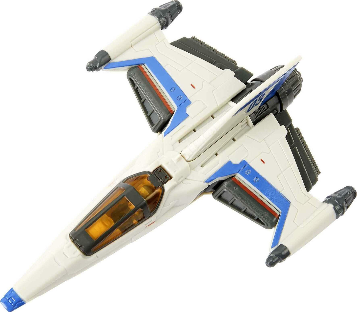 Mattel Disney Pixar Lightyear Hyperspeed Series XL-03 Spaceship & Buzz Lightyear Figure, 6.3 Inch Long Vehicle & 1.25 Inch Figure, Toy 4 Years & Up