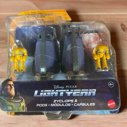 Disney Pixar Lightyear Hyper Speed Series Zyclops & Pods Mattel Brand New NIB