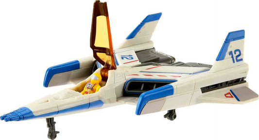 Mattel Disney and Pixar Lightyear Hyperspeed Series, Buzz Lightyear Mini Action Figure & XL-12 Spaceship, 6.2-inch Spaceship