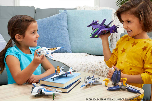 Mattel Disney Pixar Lightyear Hyperspeed Series XL-02 Spaceship & Buzz Lightyear Figure, 6.7 Inch Long Vehicle & 1.25 Inch Figure, Toy 4 Years & Up