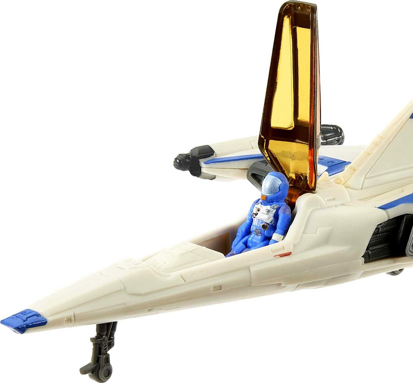 Mattel Disney Pixar Lightyear Hyperspeed Series XL-03 Spaceship & Buzz Lightyear Figure, 6.3 Inch Long Vehicle & 1.25 Inch Figure, Toy 4 Years & Up