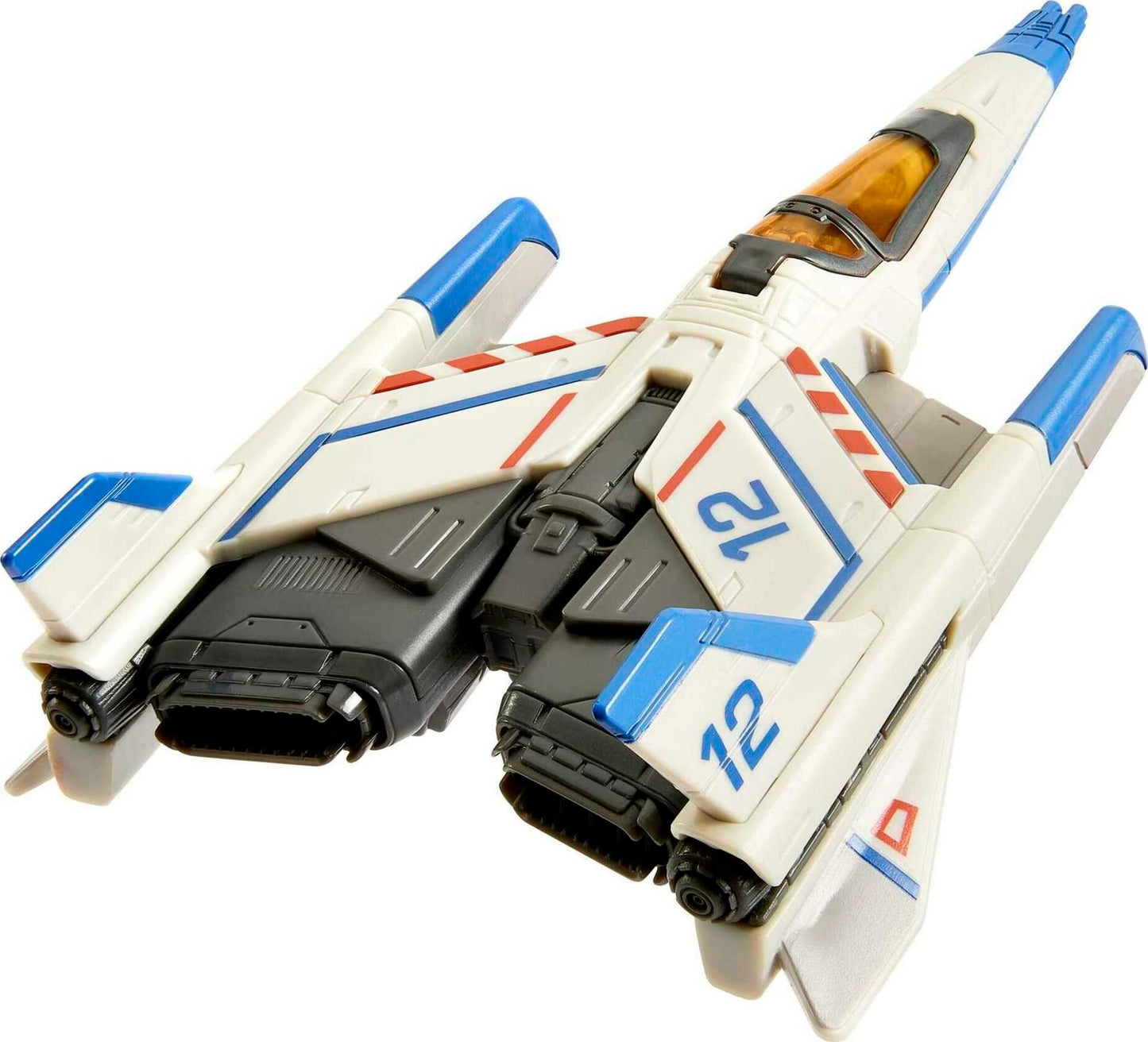 Mattel Disney and Pixar Lightyear Hyperspeed Series, Buzz Lightyear Mini Action Figure & XL-12 Spaceship, 6.2-inch Spaceship