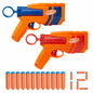 Nerf N Series Duo Pack, Includes 2 Ward Blasters, 12 N1 Darts Compatible Only N Series Blasters, Kids Outdoor Games, Ages 8+