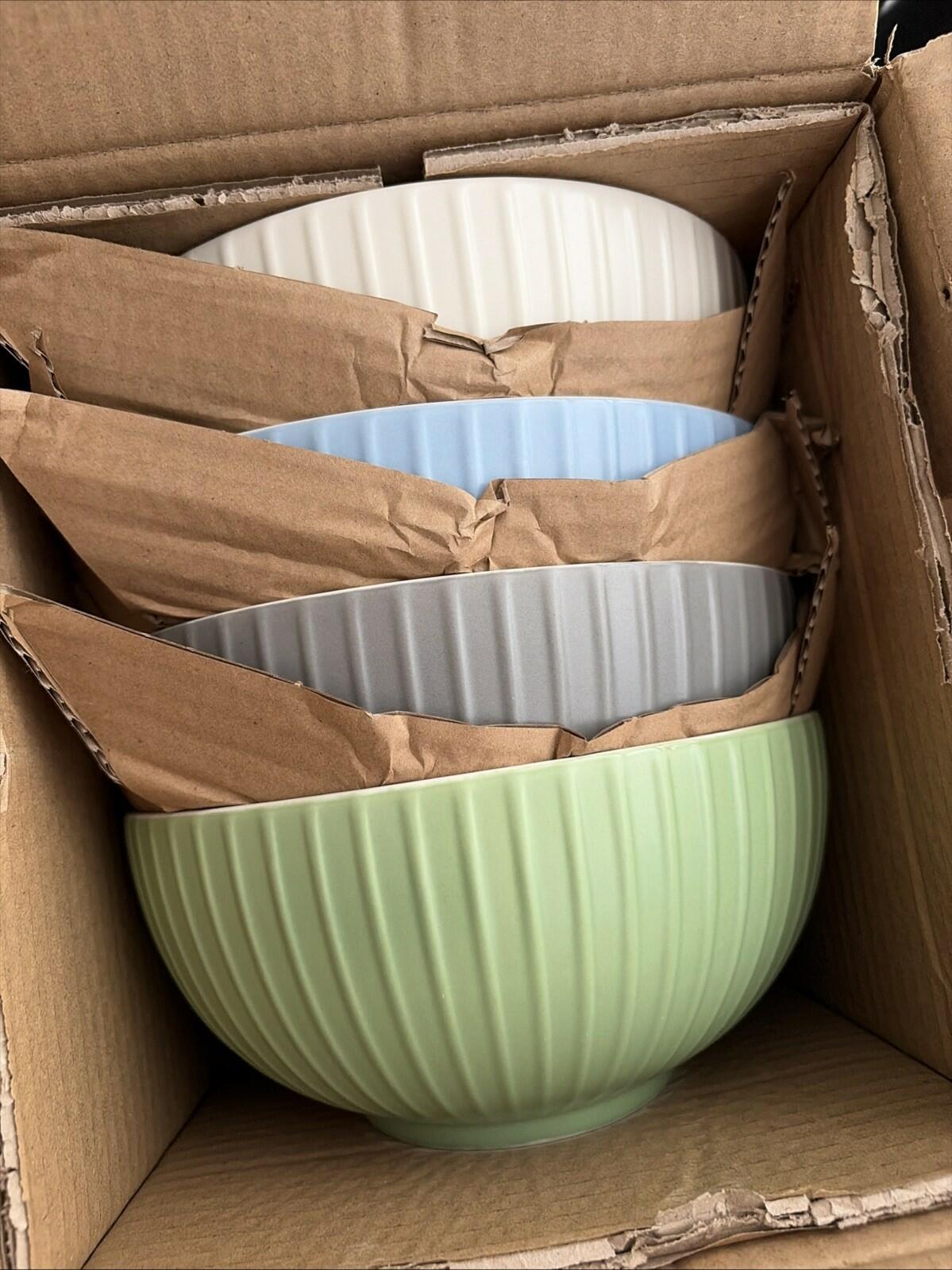 Denmark All Purpose Bowls Porcelain 20cm/7.8in Set Of 4 Large Bowls 1796137