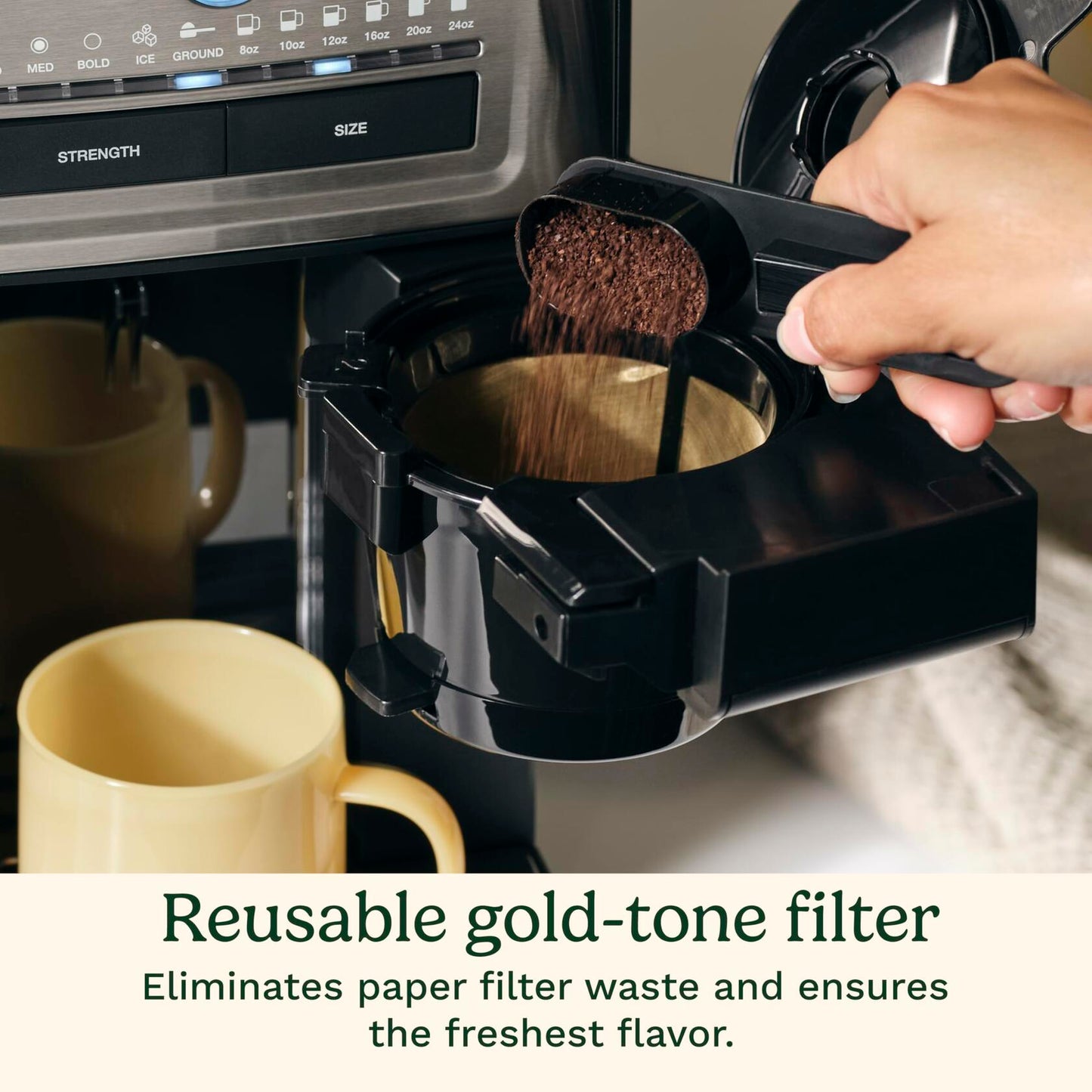 Cuisinart Custom Grind & Brew™ Single-Cup Coffee Maker