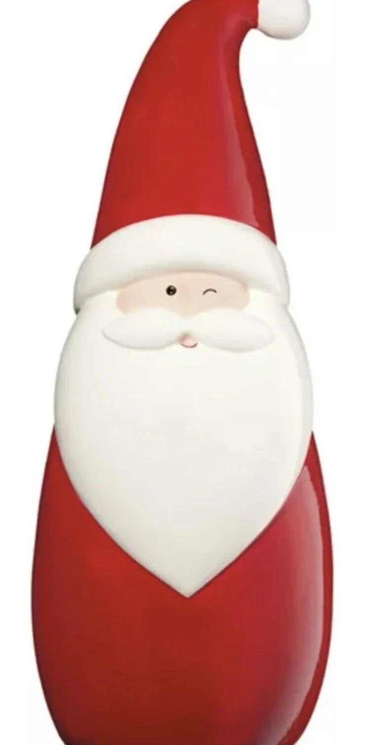 Ceramic Santa, 3 Piece Set